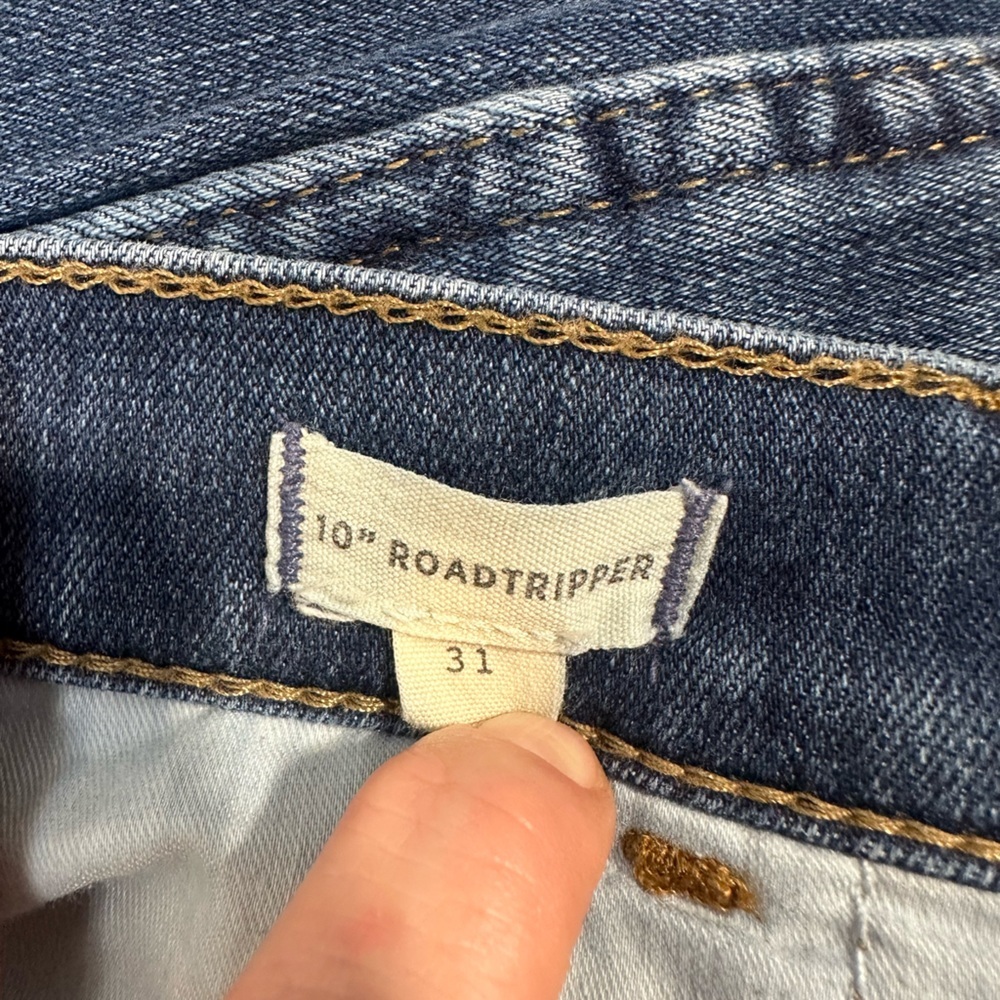 Madewell Women's High Waisted Ankle Jeans - Dark Blue Size 31 - Picture 8 of 11